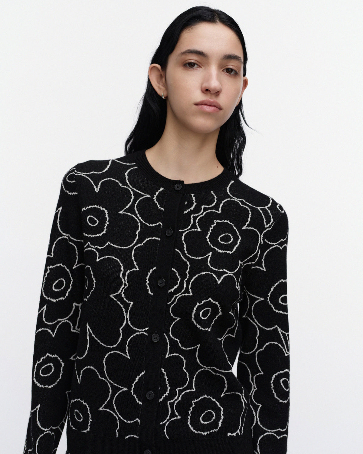 Villi Outline Unikko Knitted Cardigan