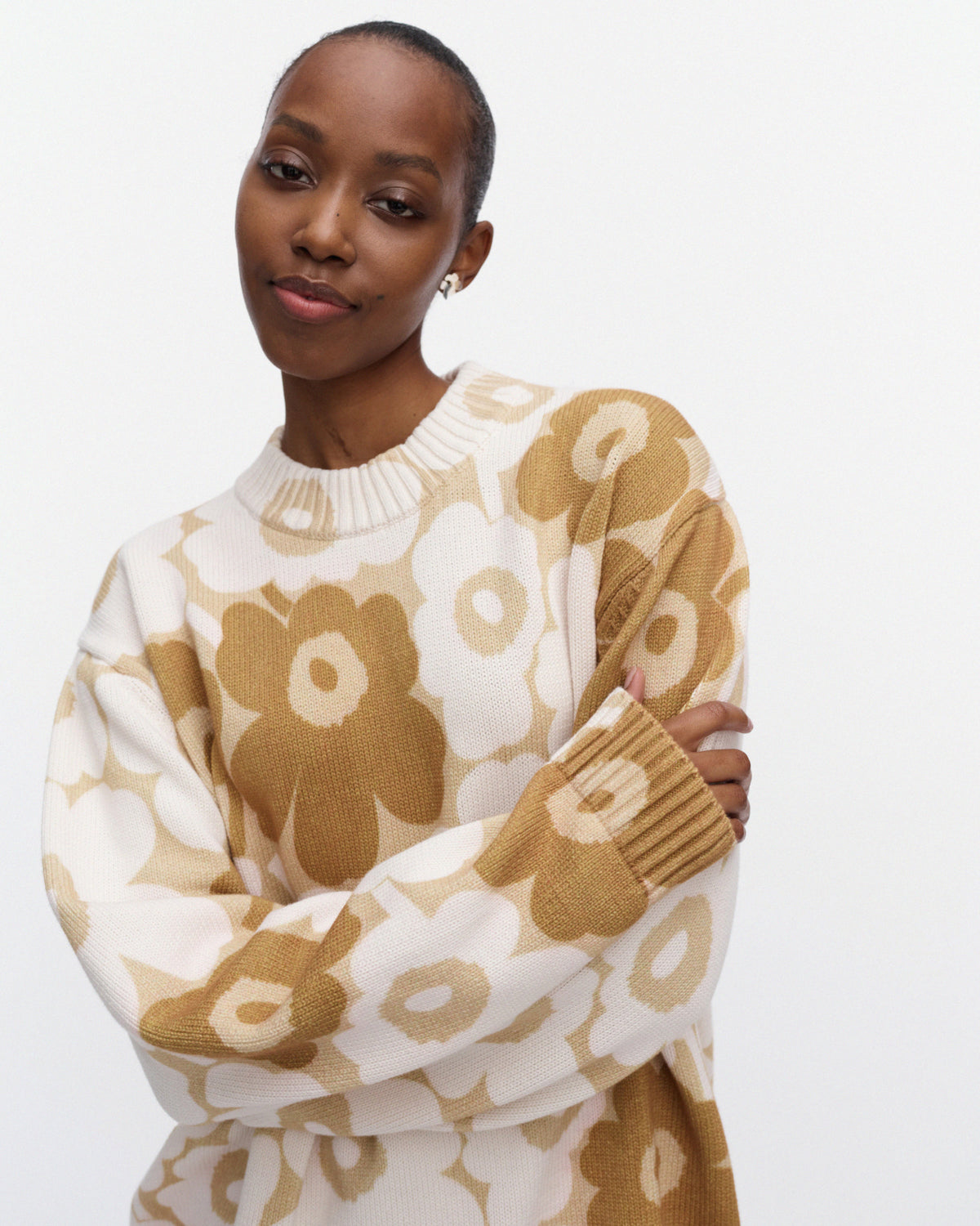 Kioski Puuteri Unikko Knitted Long Sleeve Top 70cm