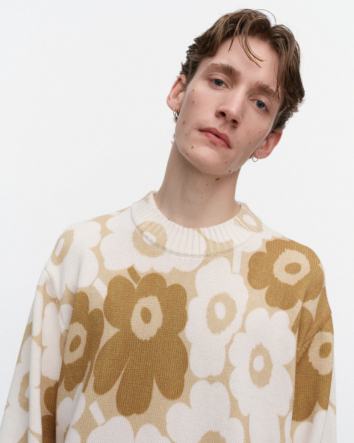 Kioski Puuteri Unikko Knitted Long Sleeve Top 70cm