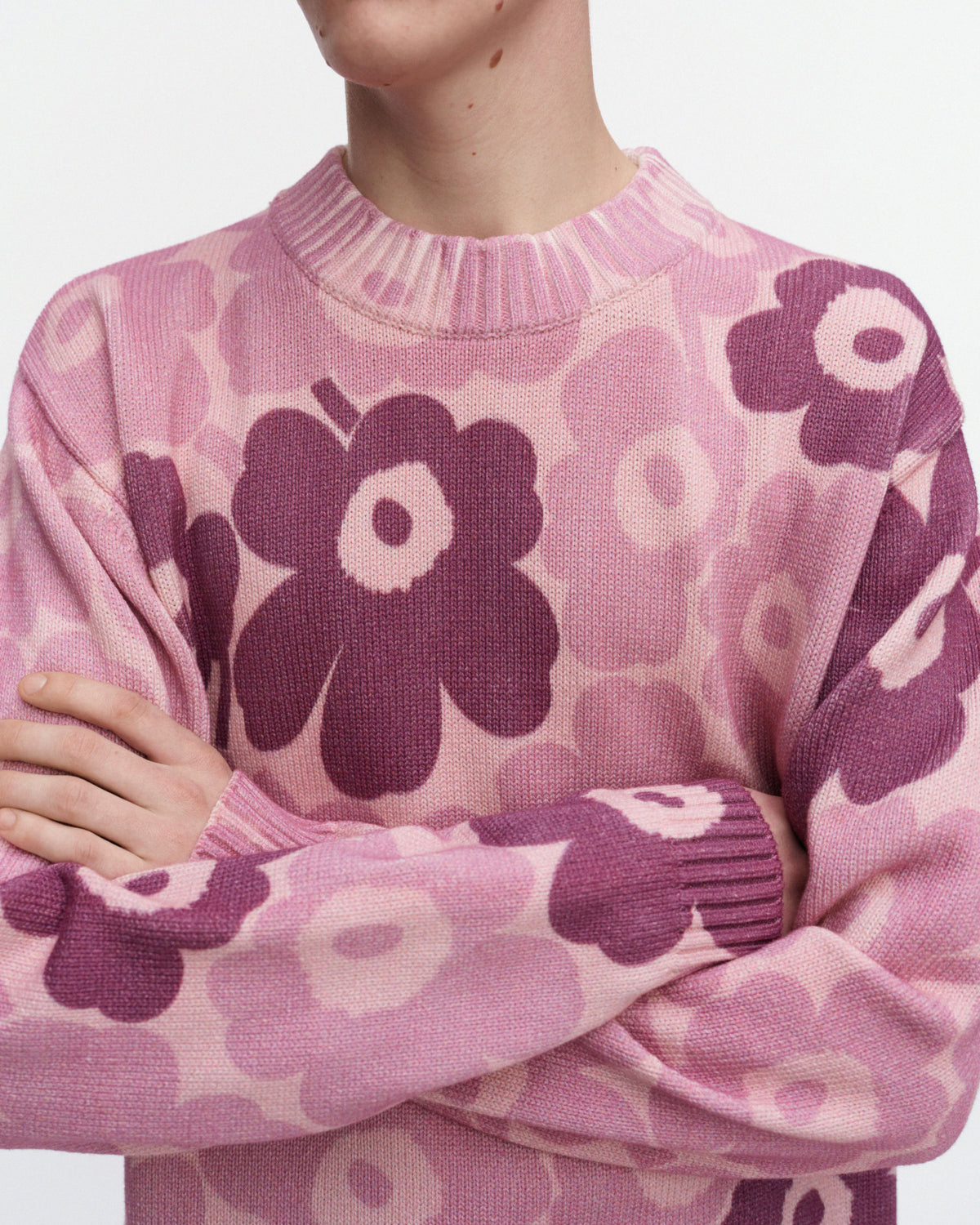 Kioski Puuteri Unikko Knitted Long Sleeve Top 70cm