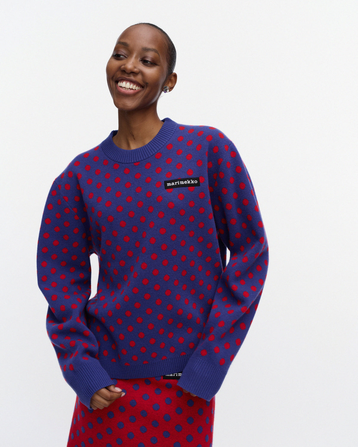 Kioski Lepoilu Pallo Knitted Long Sleeve Top