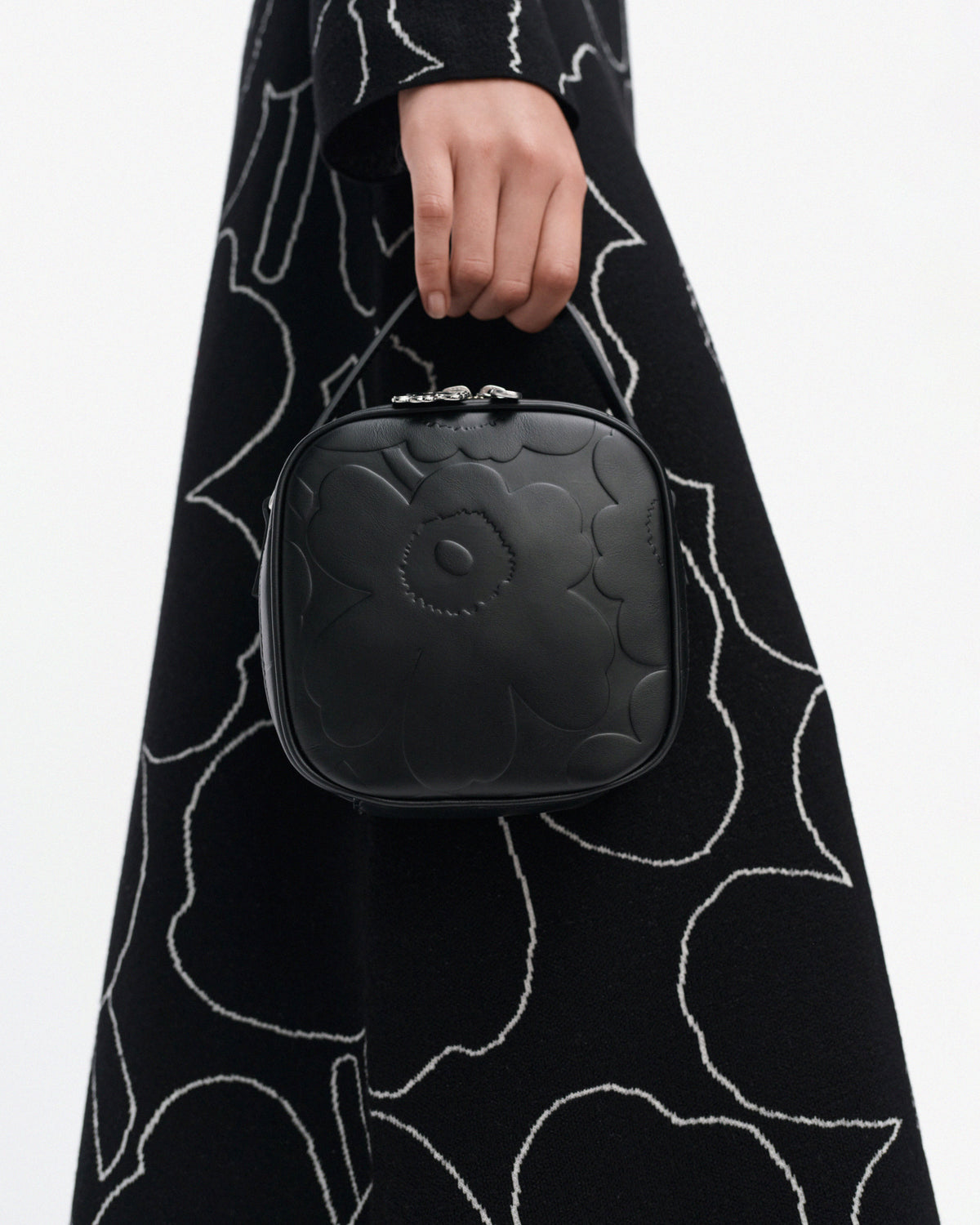 Gratha Mini Unikko Leather Strap Shoulder Bag