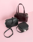 Gratha Mini Unikko Leather Strap Shoulder Bag