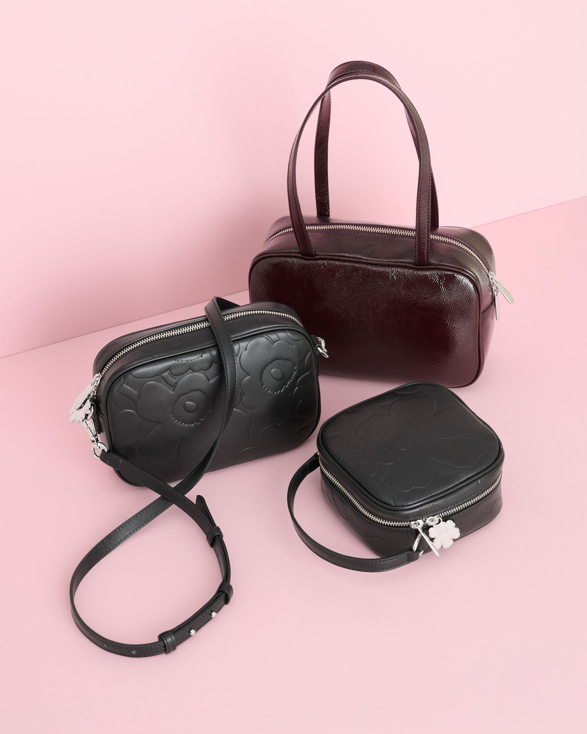 Gratha Unikko Leather Strap Shoulder Bag 22X15X5cm