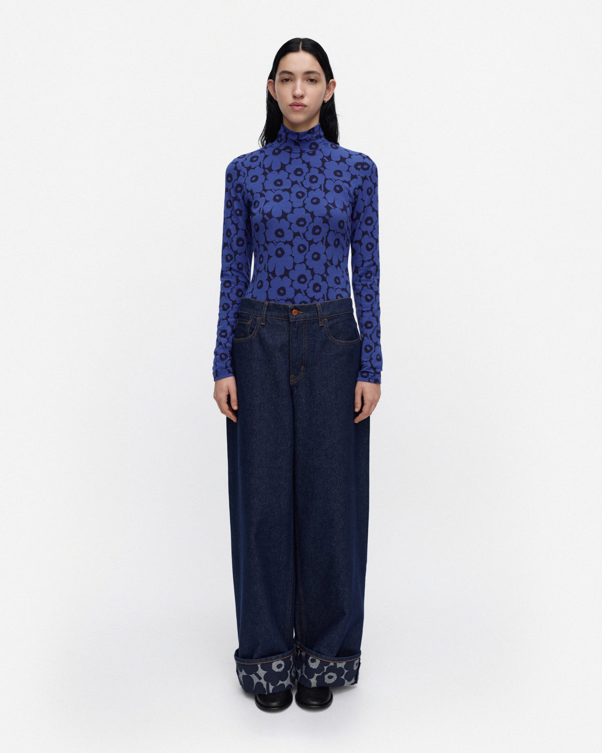 Jakala Unikko Turtleneck Long Sleeve Top 60cm