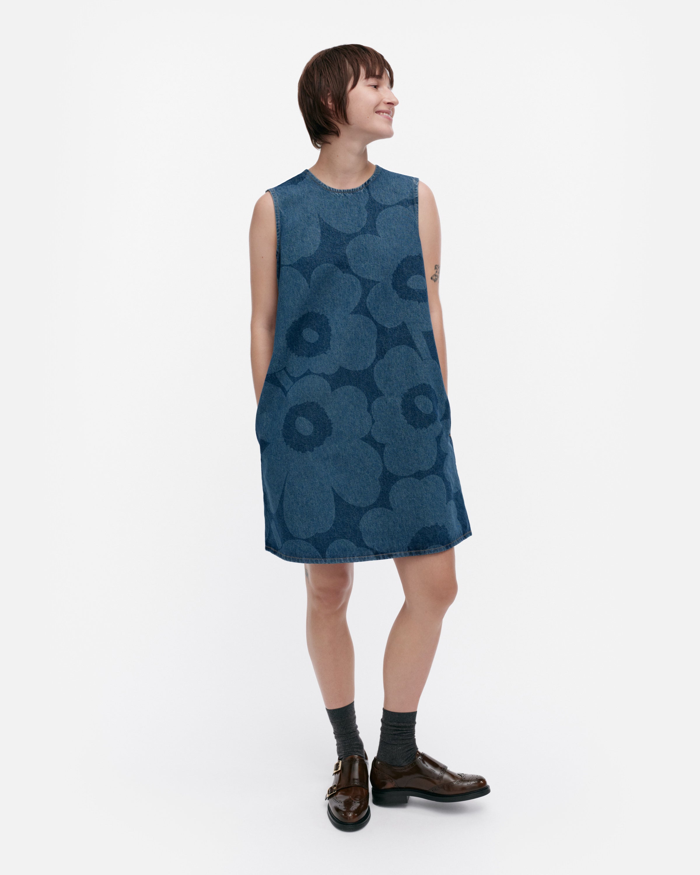 Maridenim Somasti Unikko Denim Marimini Dress