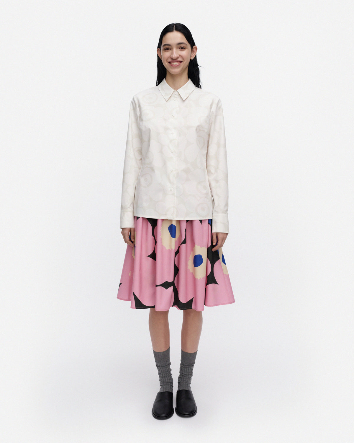 Unikko Uudestaan Cotton Shirt 67cm