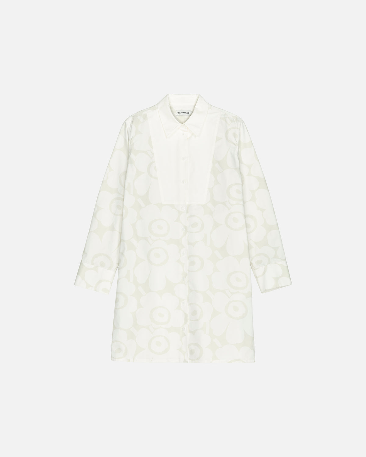 Arvostus Unikko Poplin Shirt Dress 92cm