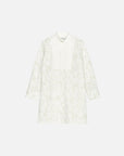 Arvostus Unikko Poplin Shirt Dress 92cm