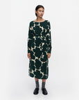 Satunnainen Unikko Cupro A-Line Dress 120cm