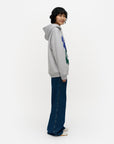 Kioski Teesi Unikko Placement Hoodie Long Sleeve Top 71cm