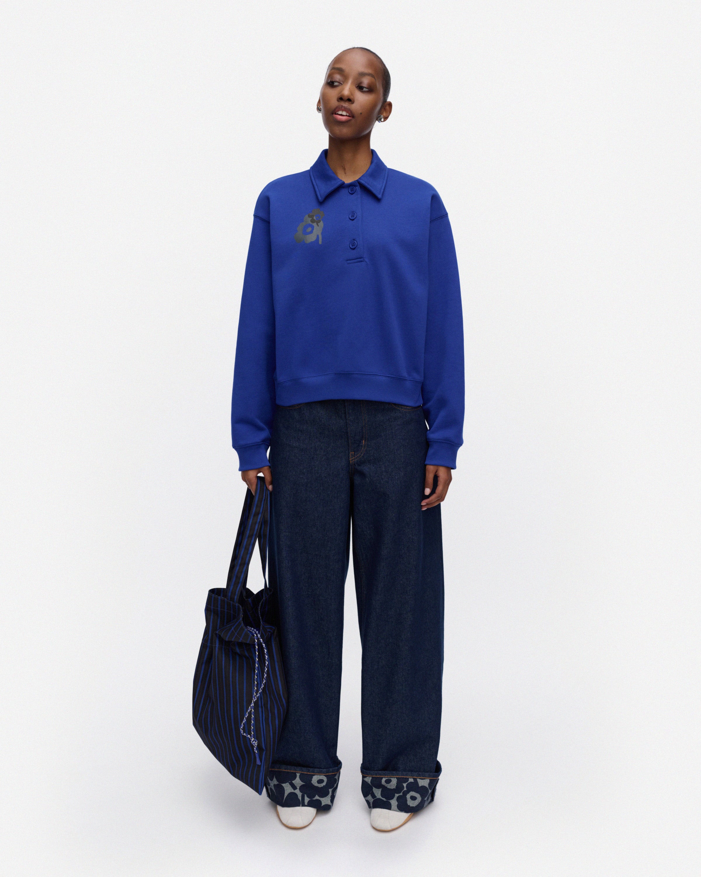 Kioski Toiminta Unikko Placement Polo Long Sleeve Top 57cm