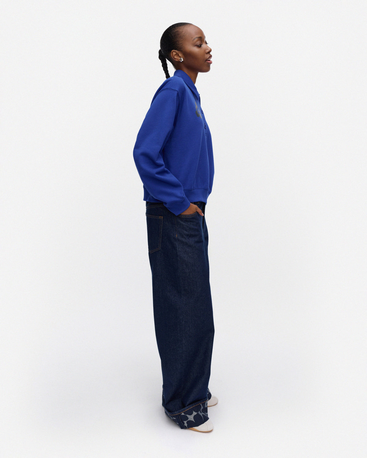 Kioski Toiminta Unikko Placement Polo Long Sleeve Top 57cm