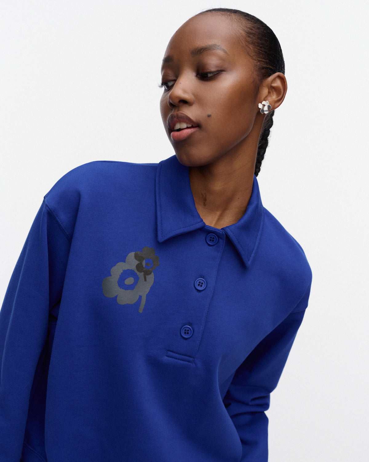 Kioski Toiminta Unikko Placement Polo Long Sleeve Top 57cm