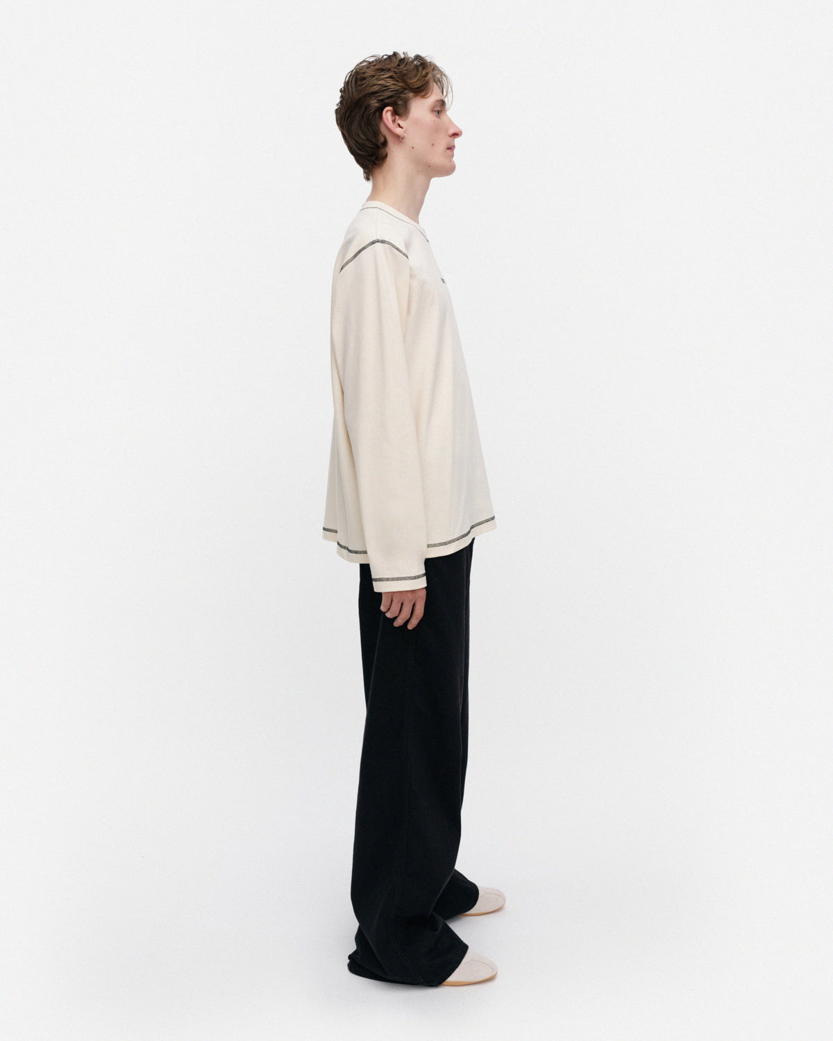 Kioski Benkku Logo Placement Jersey Long Sleeve Tee 69cm
