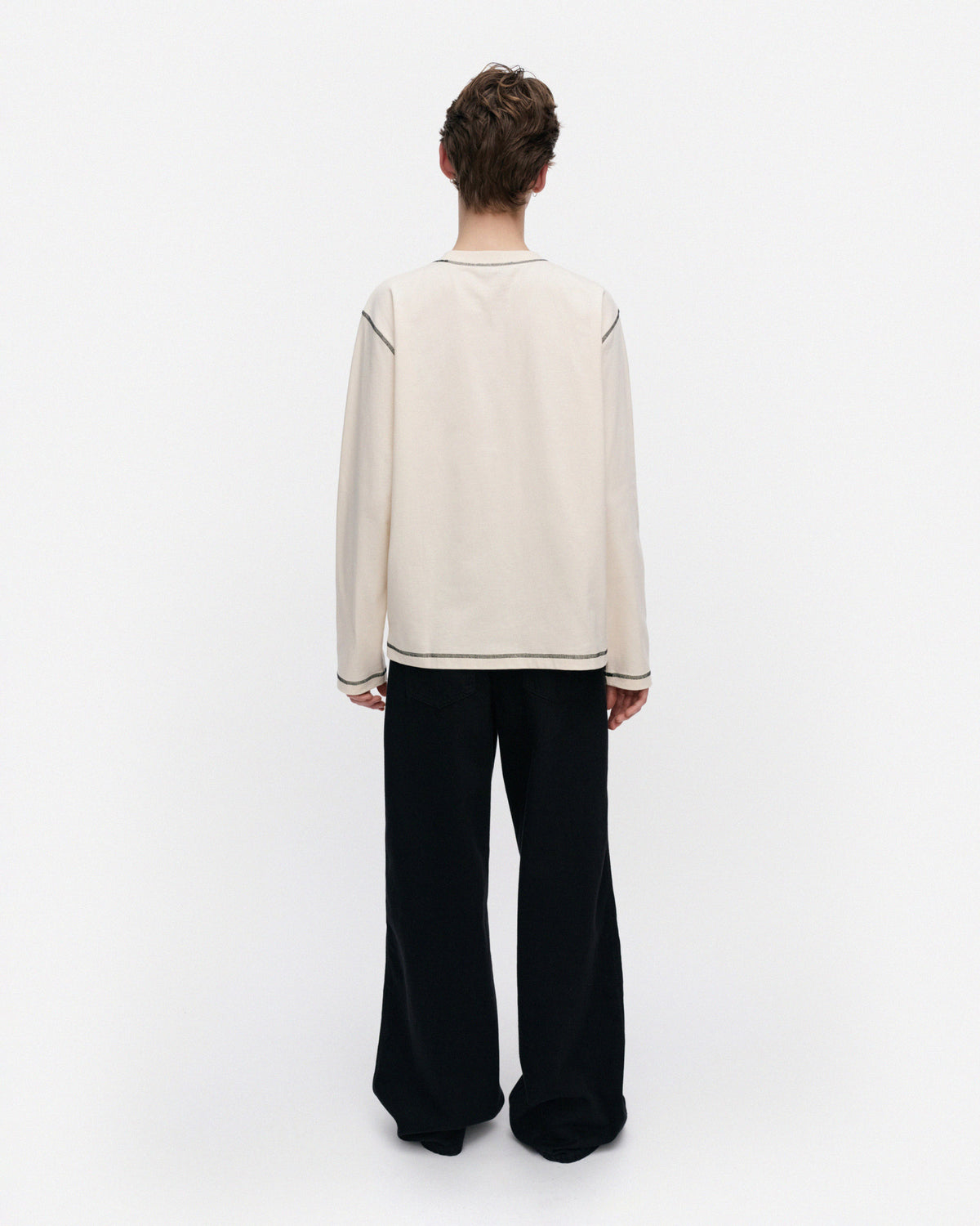 Kioski Benkku Logo Placement Jersey Long Sleeve Tee 69cm