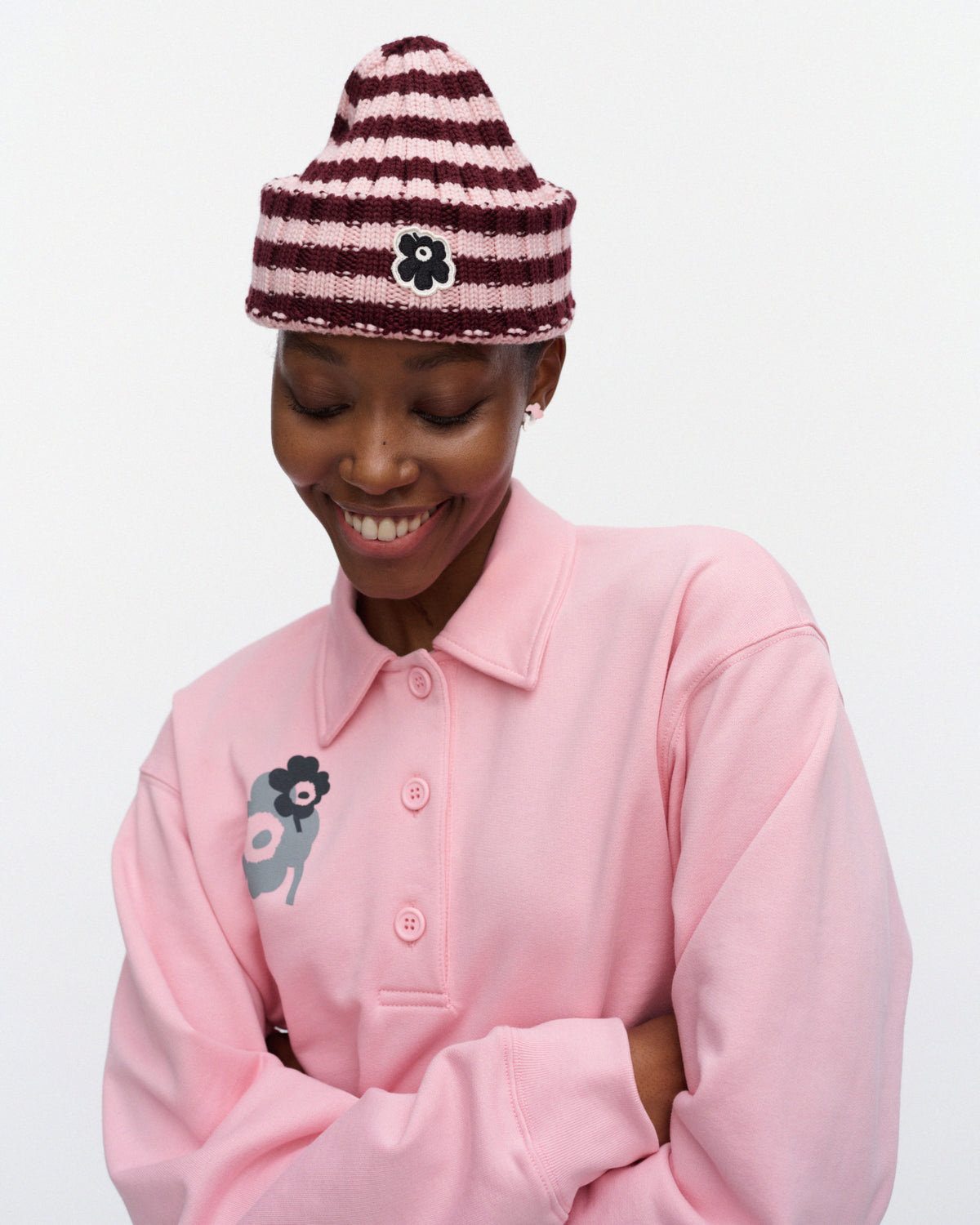 Kioski Improvisaatio Tasaraita Wool Beanie