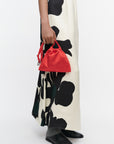 Cirra Satin Unikko Sack Handbag 20X24cm