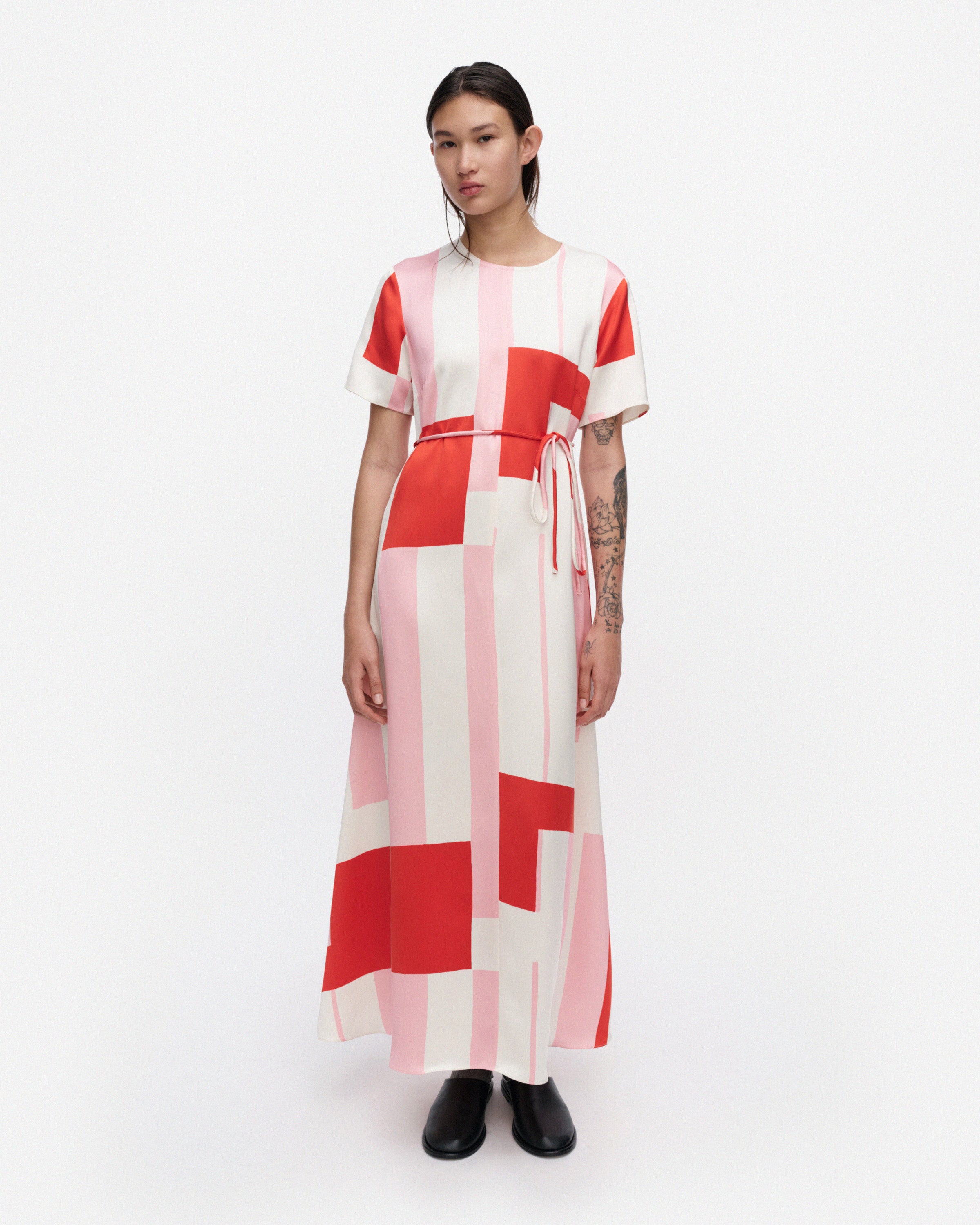 Hiljaus Attika Viscose A-Line Dress