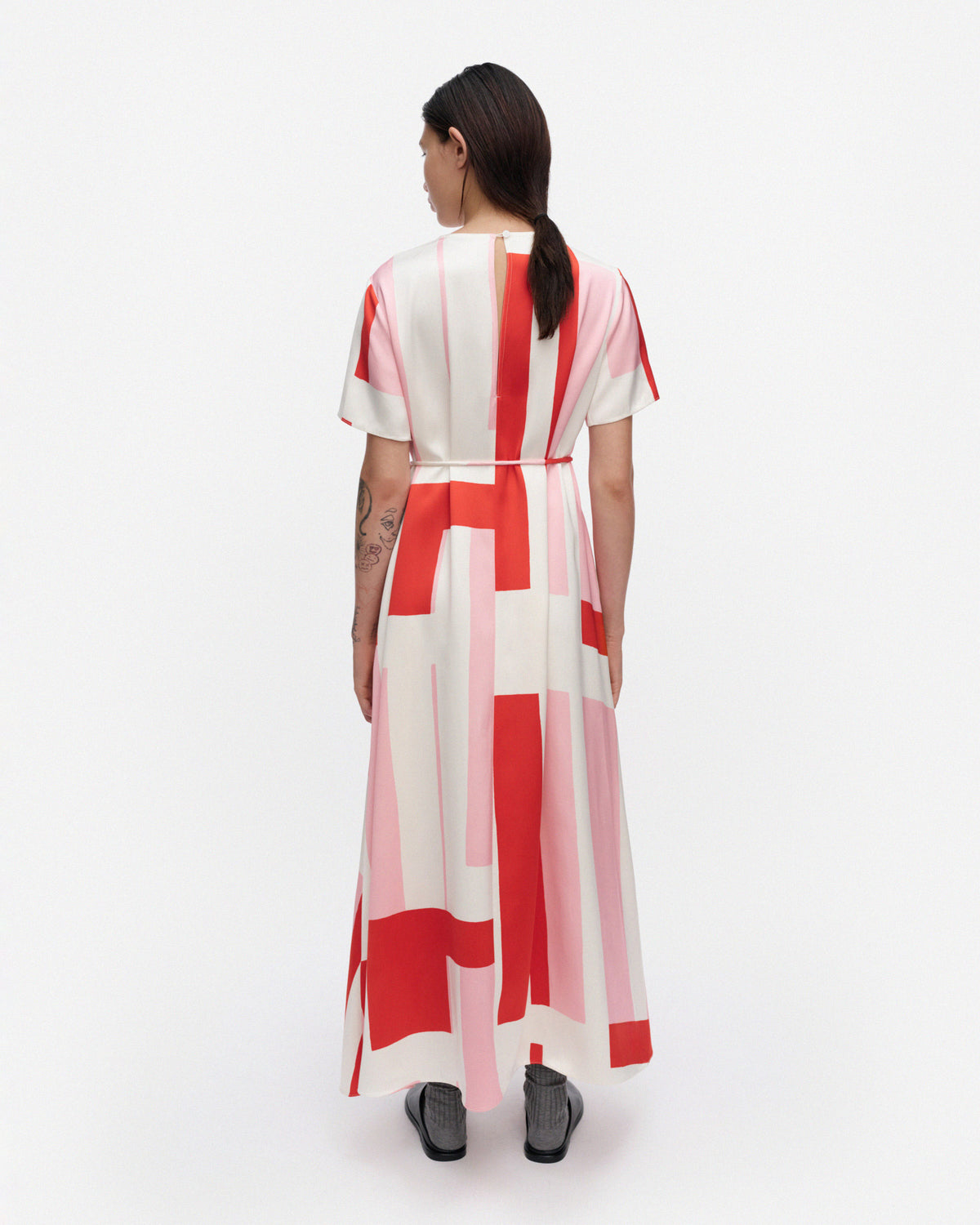 Hiljaus Attika Viscose A-Line Dress