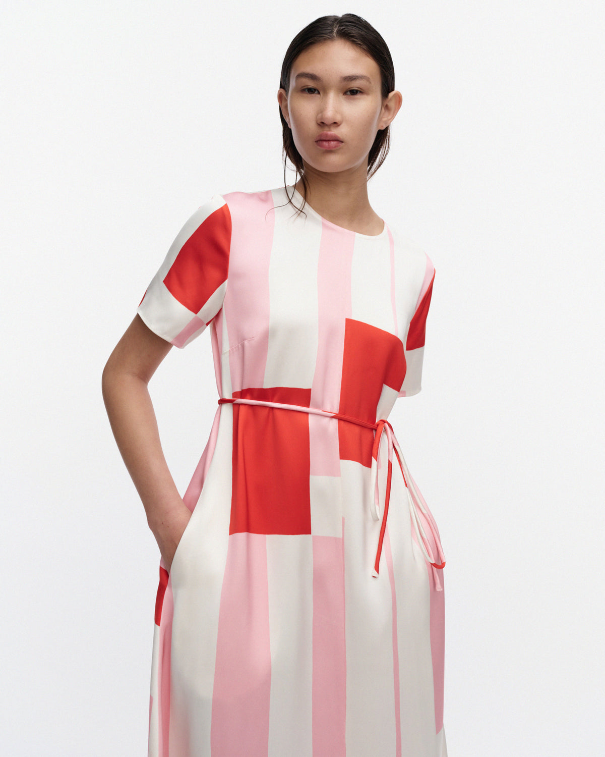 Hiljaus Attika Viscose A-Line Dress