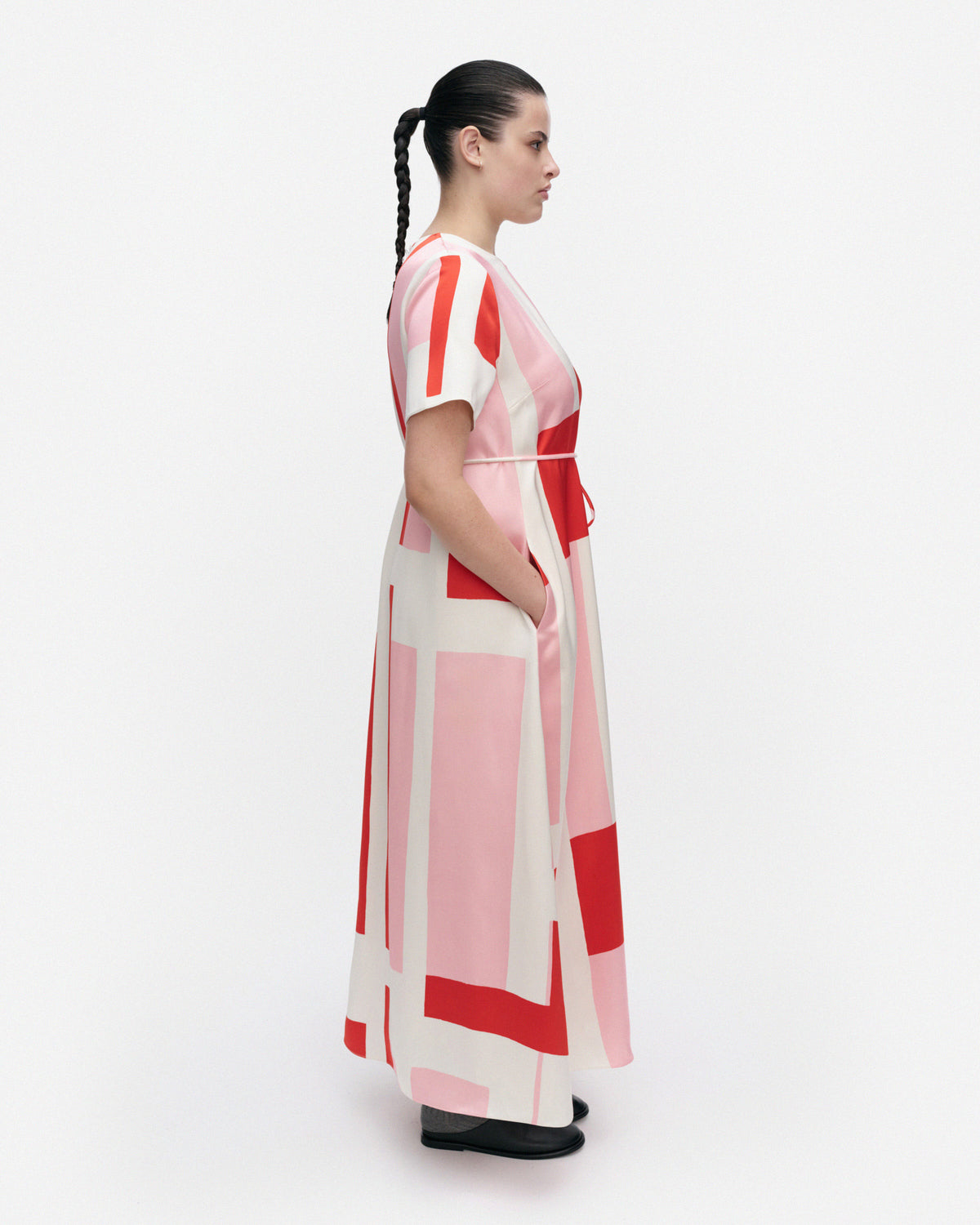 Hiljaus Attika Viscose A-Line Dress
