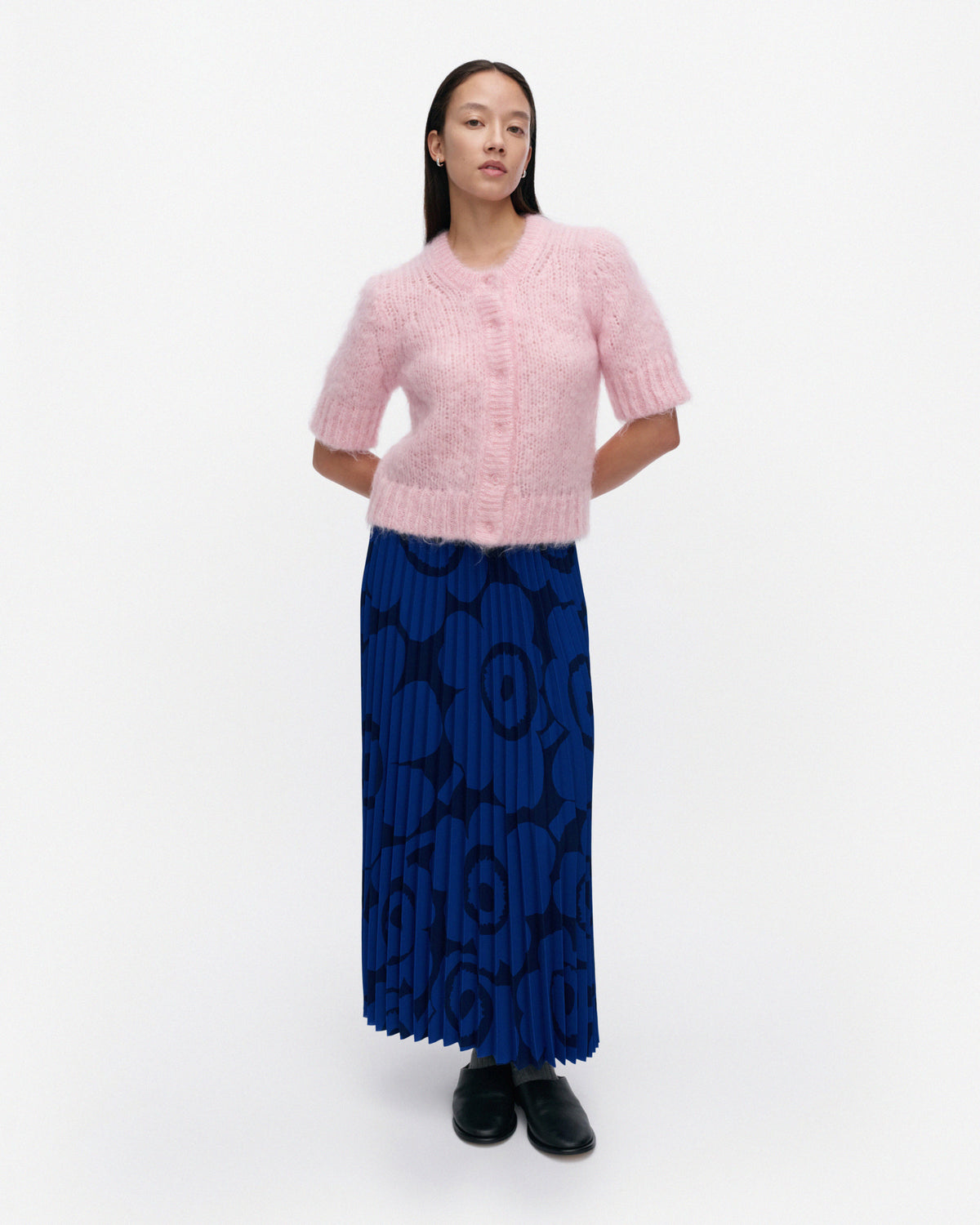 Jatko Unikko Pleated Polyester Skirt 95cm