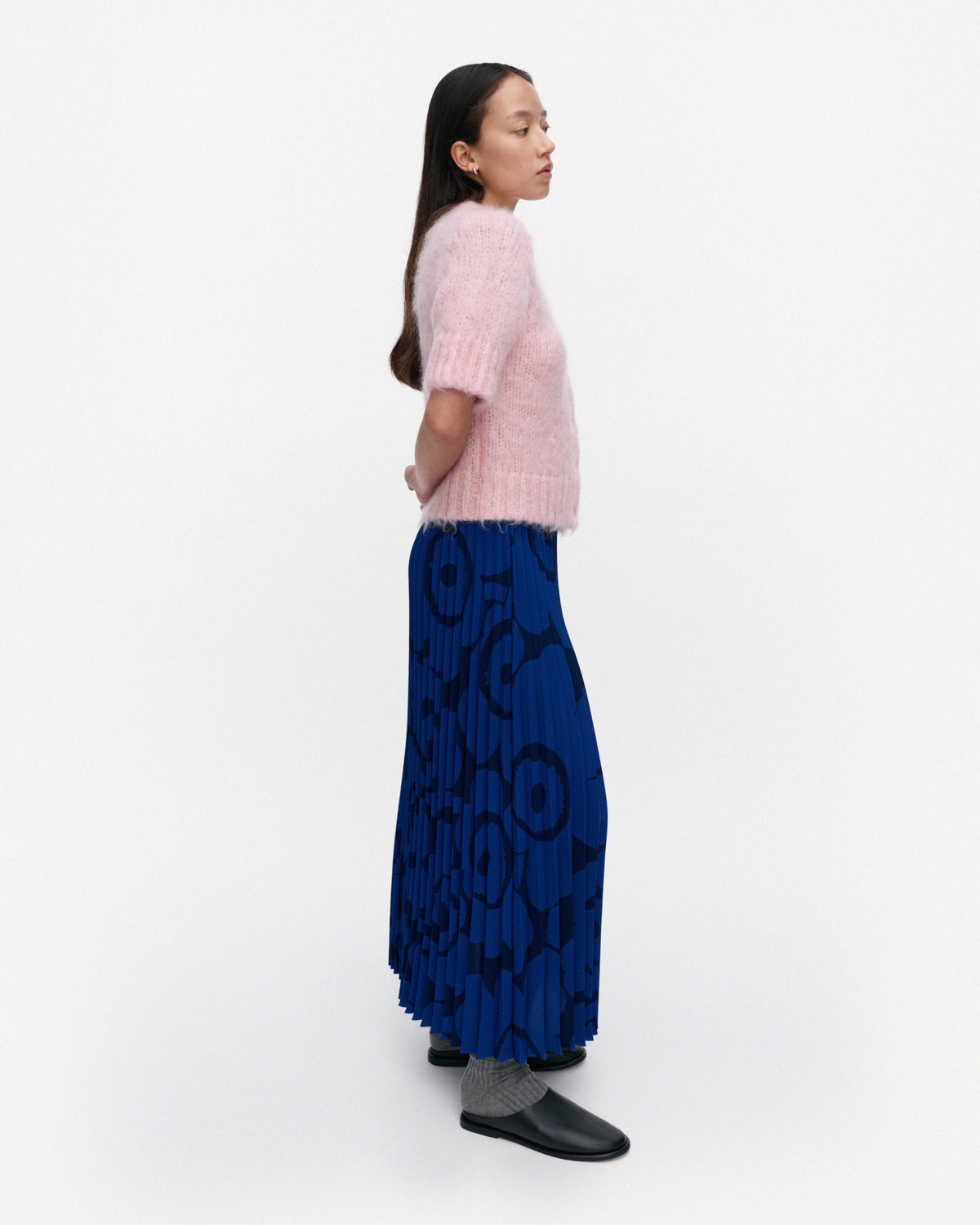 Jatko Unikko Pleated Polyester Skirt 95cm