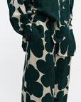 Kaaos Unikko Cupro Wideleg Trousers