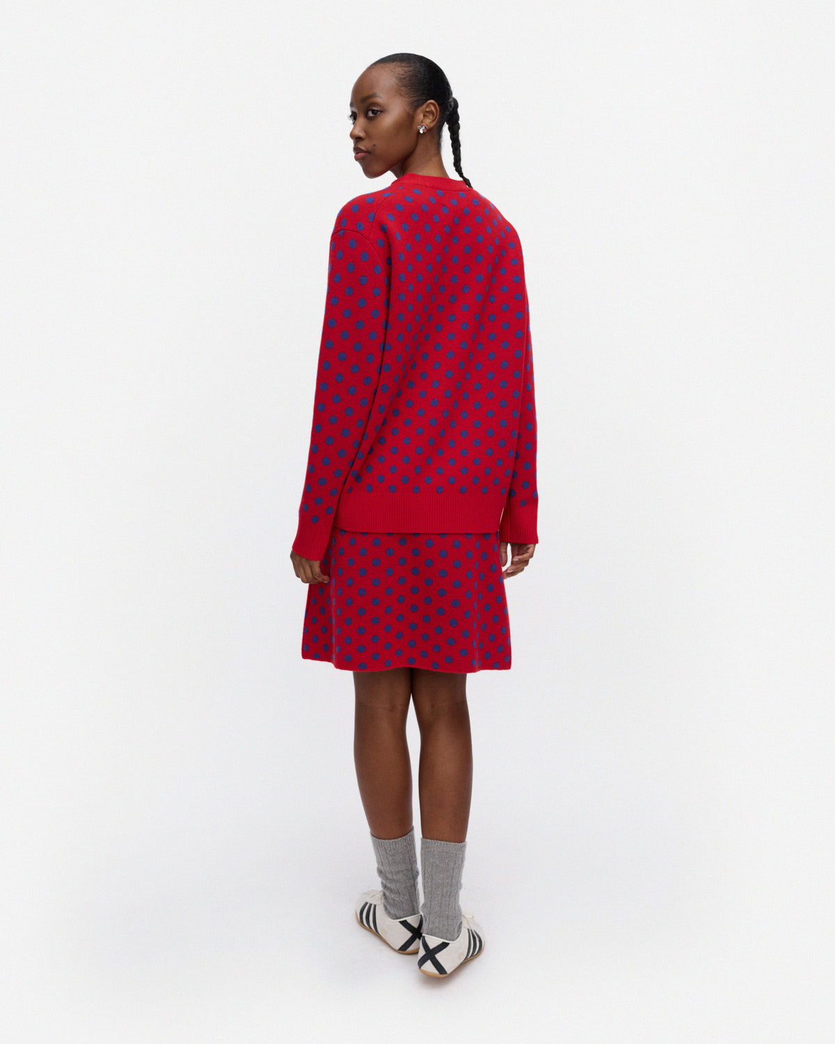 Kioski Koillis Pallo Knitted Mini Skirt