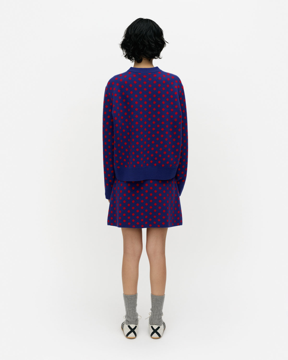 Kioski Koillis Pallo Knitted Mini Skirt