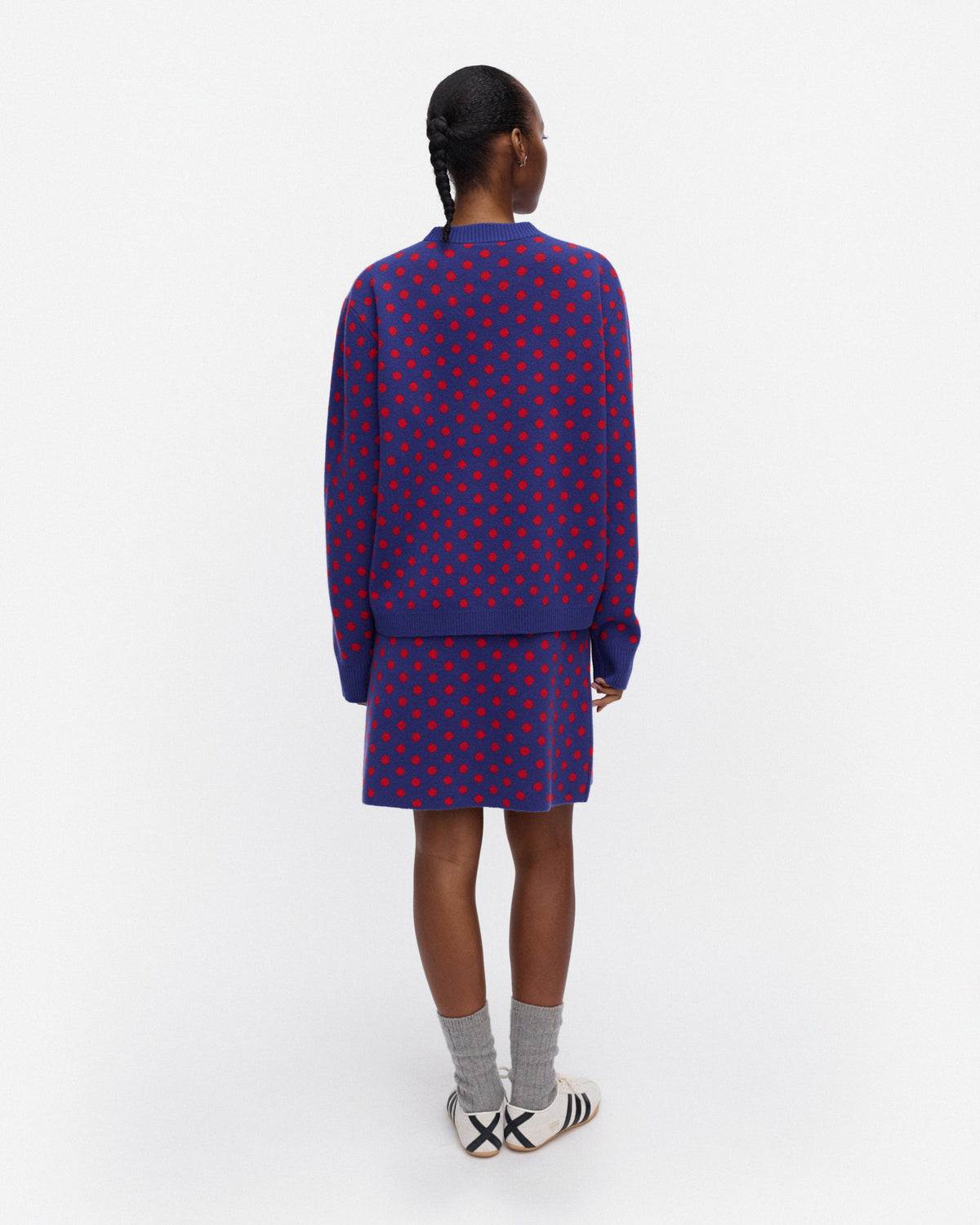 Kioski Koillis Pallo Knitted Mini Skirt