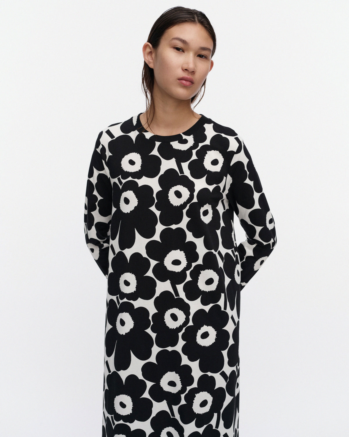 Hujanhajan Unikko T-Shirt Dress 123cm