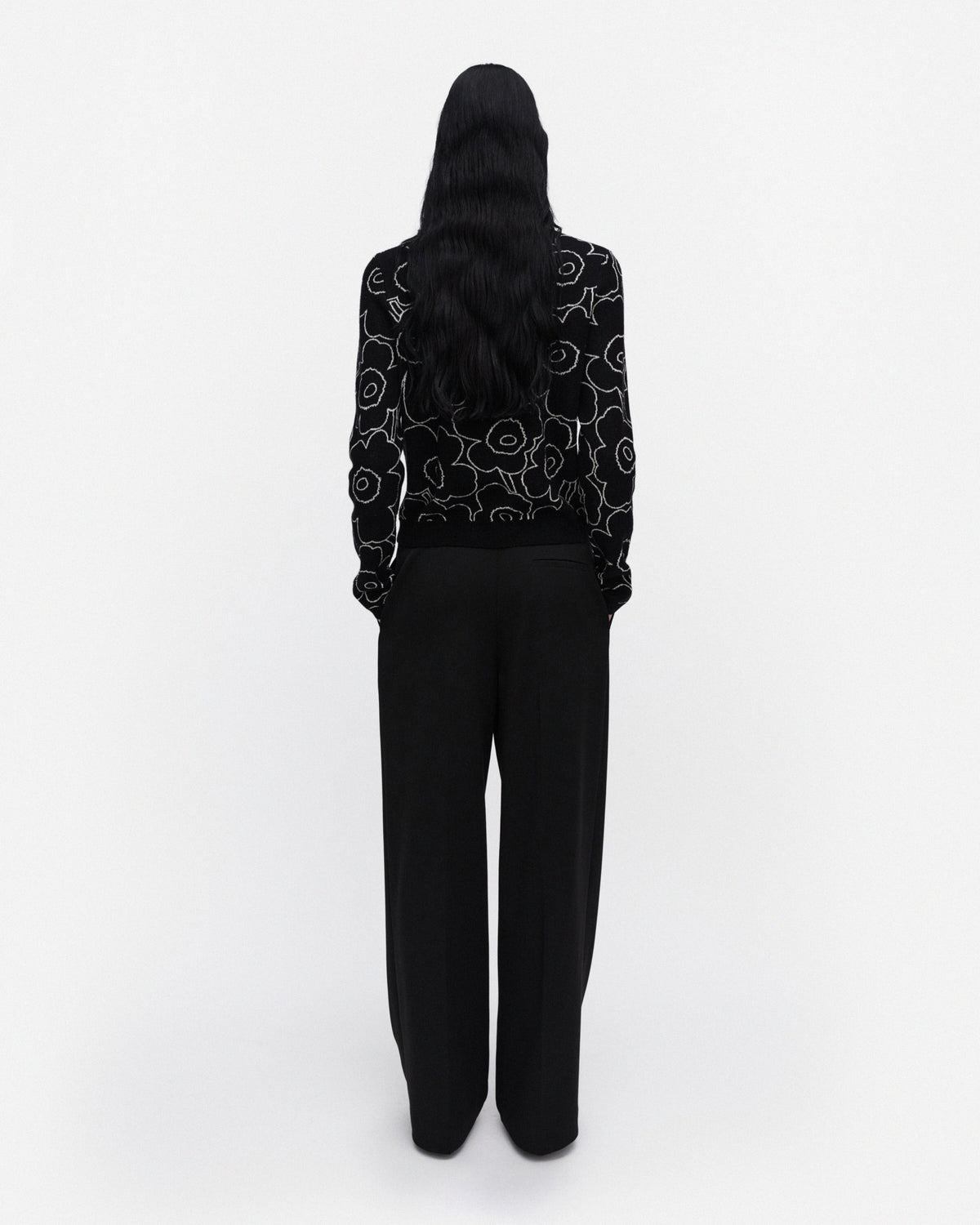 Dyyni Polyester and Viscose Trousers