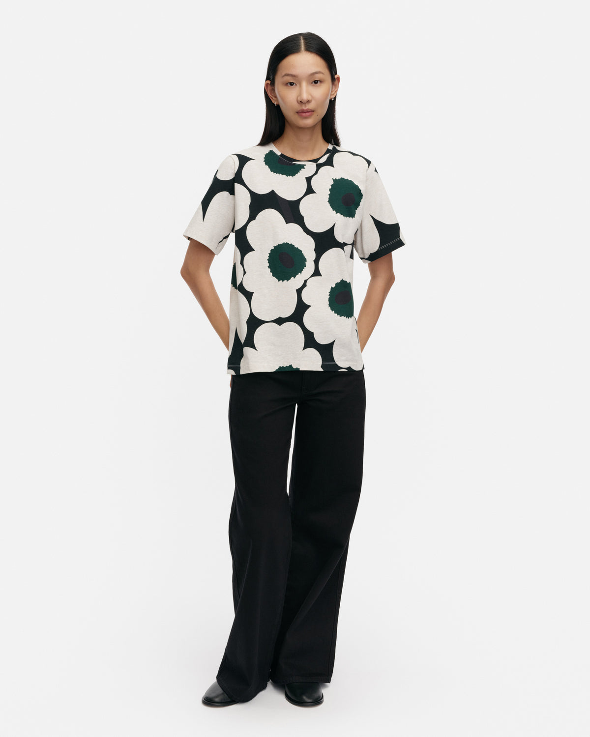 Tunnit Unikko Short Sleeve Top 65cm