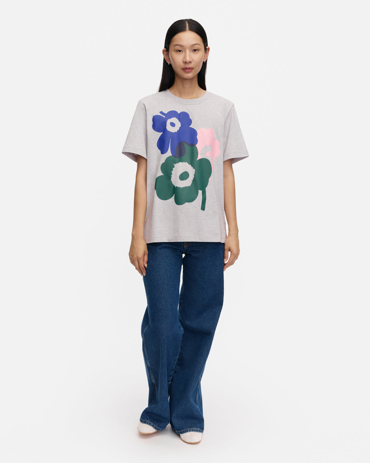 Kioski Embla Unikko Placement Short Sleeve Top 71cm