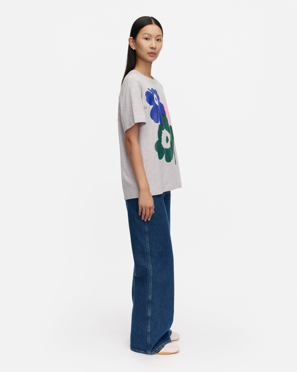 Kioski Embla Unikko Placement Short Sleeve Top 71cm