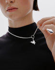 Kalevala x Marimekko Garden Pendant necklace 60cm with Kukasta Kukkan and Almanakka charm