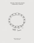 Kalevala x Marimekko Garden Bracelet 19cm with Kukasta kukkaan and Rantakukka charm