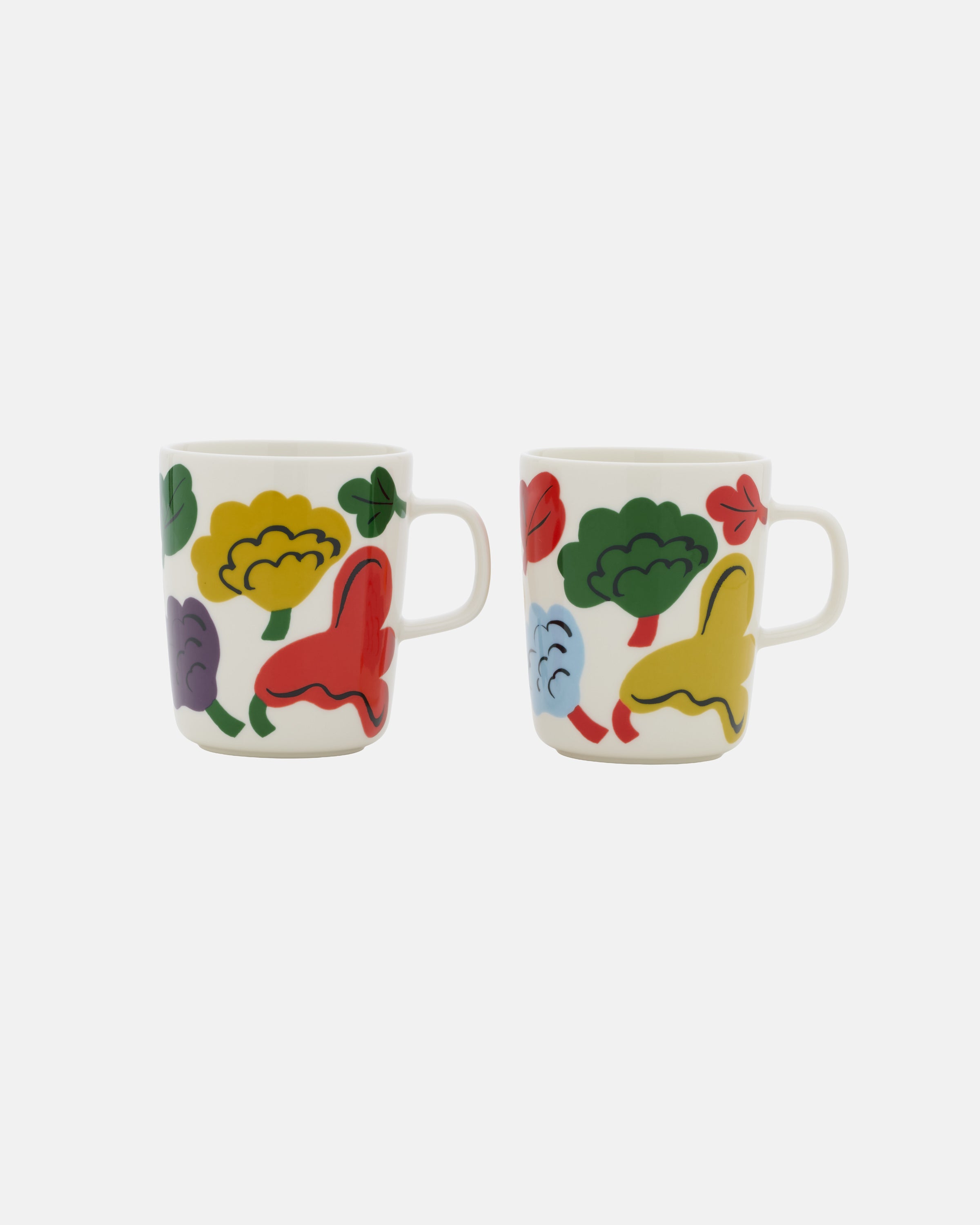 75th Anniversary Kukkasta Kukkaan Mug 2.5DL 2pc