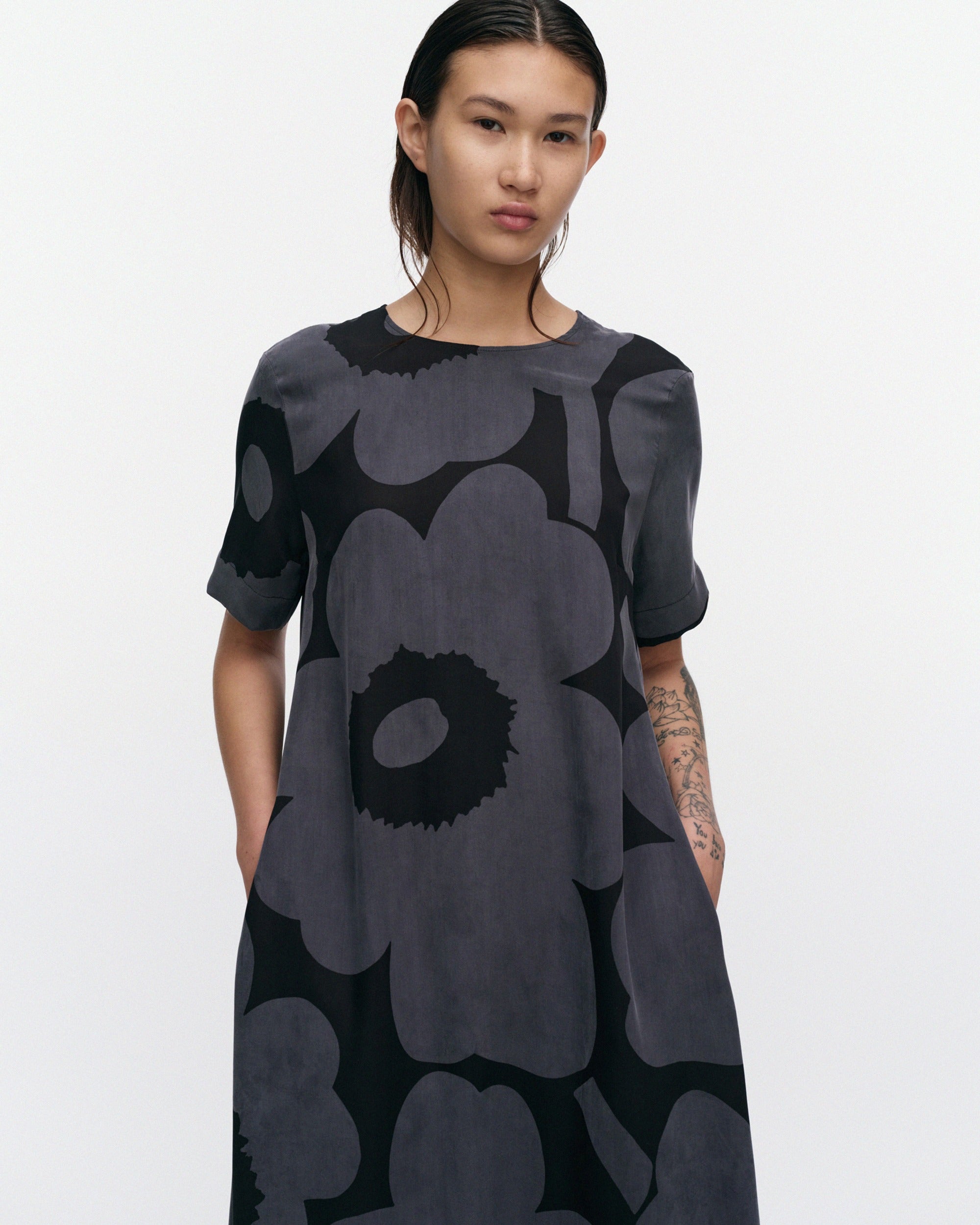 Taipale Unikko Flared Maxi Dress 133cm