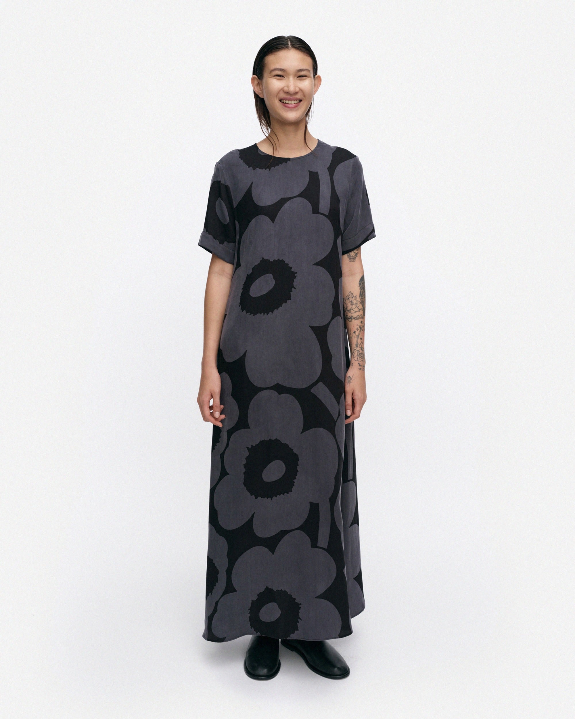 Taipale Unikko Flared Maxi Dress 133cm