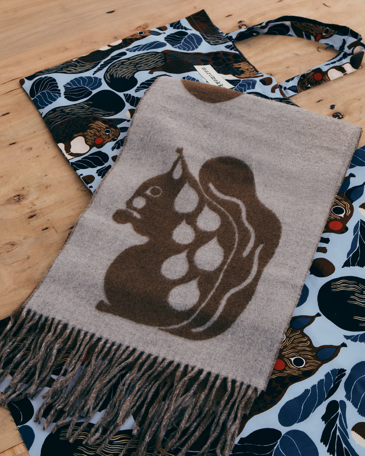 2026 Holiday Combo Set A - Scarf &amp; Totebag