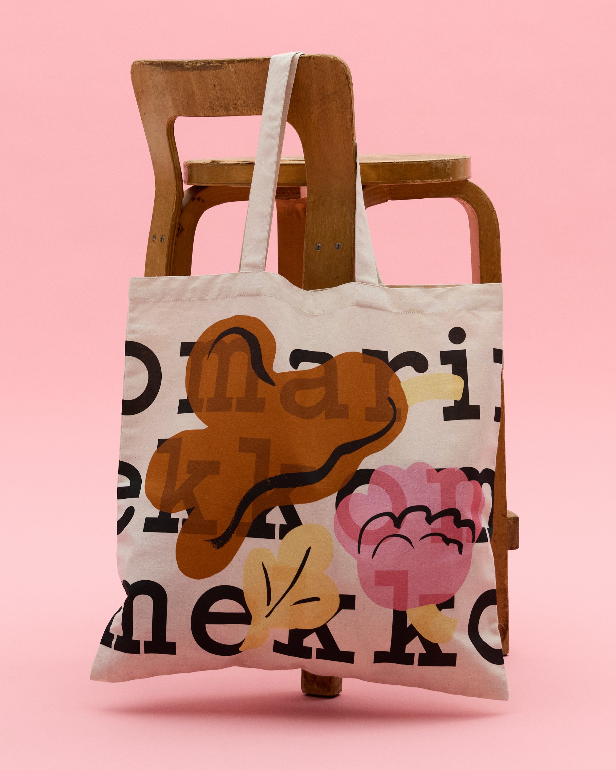 Marimekko Kukasta Kukkaan Logo Tote Bag (upon $3000 purchase; one per customer only)